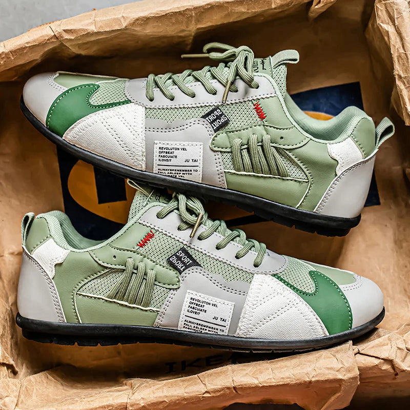 Julian - Vintage Color Block Sneakers