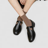 Zhelynne | Square-Toe Orthopedic Mary Jane Shoes