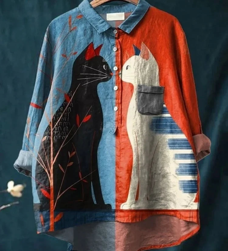 Amari - Artistic Cat Tee