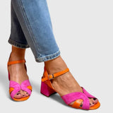 Dahliana – Elegant T-Strap Orthopedic Heels