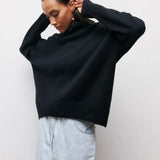 ALYSSA™ - Chic Turtleneck Knit Sweater