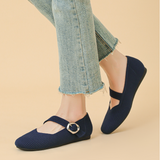 Caitlin - Comfort Flats with Wide Fit