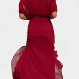 Alondra V-Neck Long Floral Dress