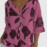 Isabel | Chic Floral Pattern Blouse