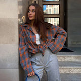 Norah - Simple Casual Flannel Shirt