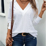 Arlette - Chic Lace Top for Everyday Elegance