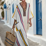 Noemi - V-Neck Pocket Maxi Dress