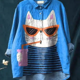 Amari - Artistic Cat Tee