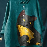 Amari - Artistic Cat Tee