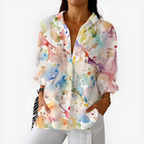 Abigail - Soft Pastel Watercolor Art Top