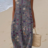 Floral Midi Dress by Gwen