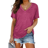 Eily - Timeless V-Neck Relaxed Fit Top