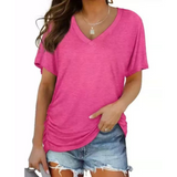 Eily - Timeless V-Neck Relaxed Fit Top