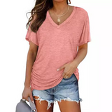 Eily - Timeless V-Neck Relaxed Fit Top