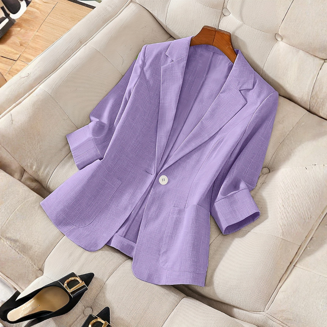 WYNDHAM™ – Custom One-Button Fitted Blazer