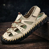 Imani – Artisan-Made Handwoven Leather Sandals for Outdoor Adventures