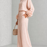 ROSALIE™ Floral Cuff Two-Piece Ensemble