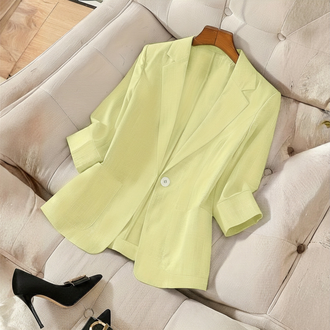 WYNDHAM™ – Custom One-Button Fitted Blazer