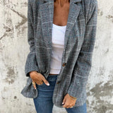LUCINDA™ - Timeless Plaid Blazer