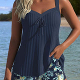 Bronte - Floral Print Tankini Set