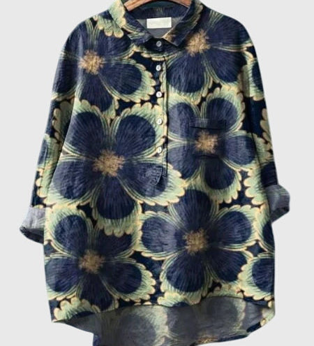 Valeria | Blossom Pattern Blouse