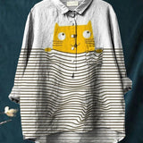 Amari - Artistic Cat Tee