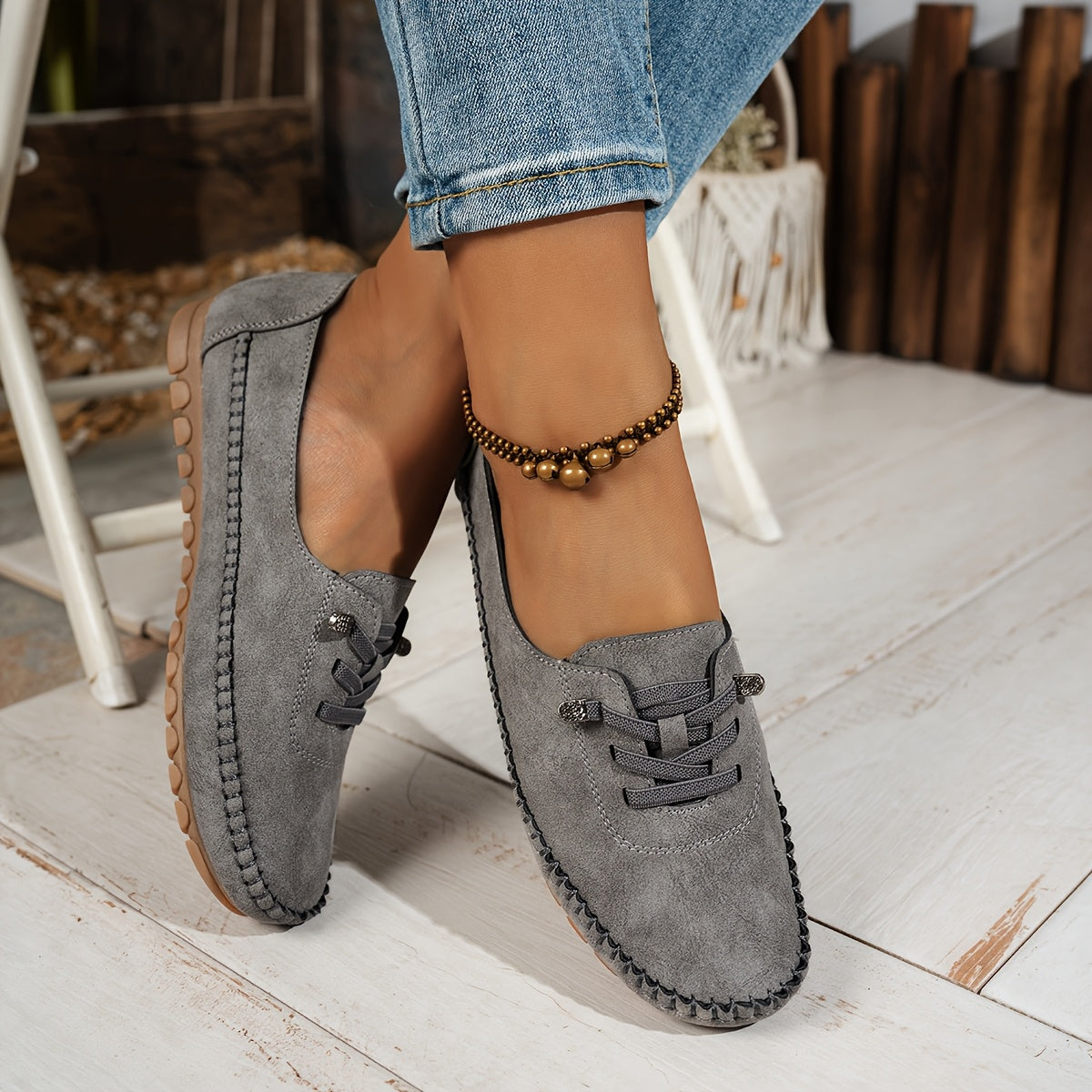 Araminta – Gentle Comfort Moccasins for Delicate Feet