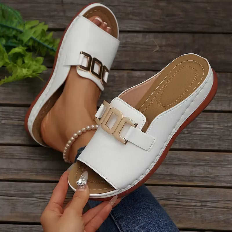 Faye – Comfort Orthopedic Wedge Sandals