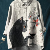 Amari - Artistic Cat Tee