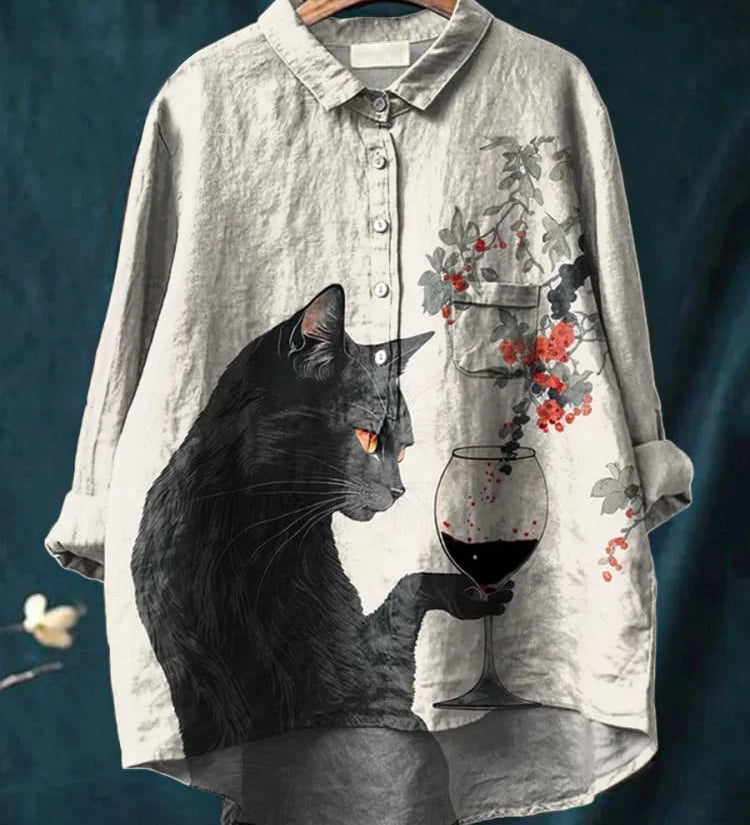 Amari - Artistic Cat Tee