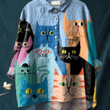 Avery - Artistic Cat Tee