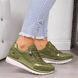 Gwendolyn – Orthopedic Zip-Up Sneakers