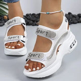 Audrina - Crystal-Embellished Orthopedic Platform Sandals