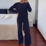 LUCIAT - Cozy Knit Sweater with Wide Fit