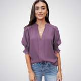 Monica - Stylish V-Neck Top
