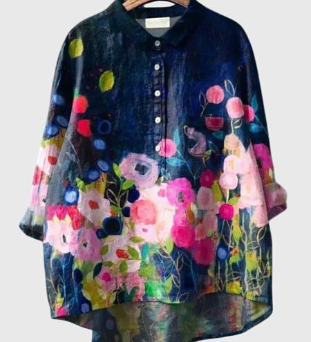 Valeria | Blossom Pattern Blouse
