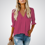 Monica - Stylish V-Neck Top