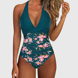 Shark Beach V-Neck Swimwear