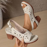 Emma – Bohemian Leather Comfort Sandals with Orthopedic Support