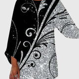 Alayah | Chic Crew Neck Blouse