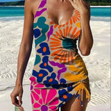 Cronulla Floral Bikini Set with Matching Shorts