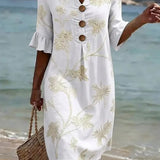 Floral Print Casual Dress for Women