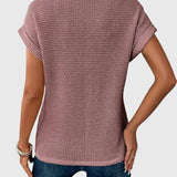 Isa | Chic Crew Neck Blouse