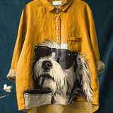 Iris - Artistic Dog Tee