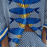 Eleanor - Coordinated Button-Up Shirt and Pants Ensemble