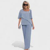Wynonna - Chic Two-Piece Ensemble
