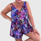 Boat Harbour - V-Neck Swimwear Dress