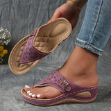 Juno – Everyday Comfortable Wedge Sandals