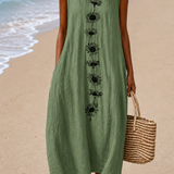 Cheryl - Women's Sleeveless Casual Dress