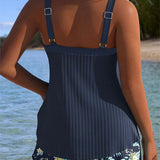 Bronte - Floral Print Tankini Set